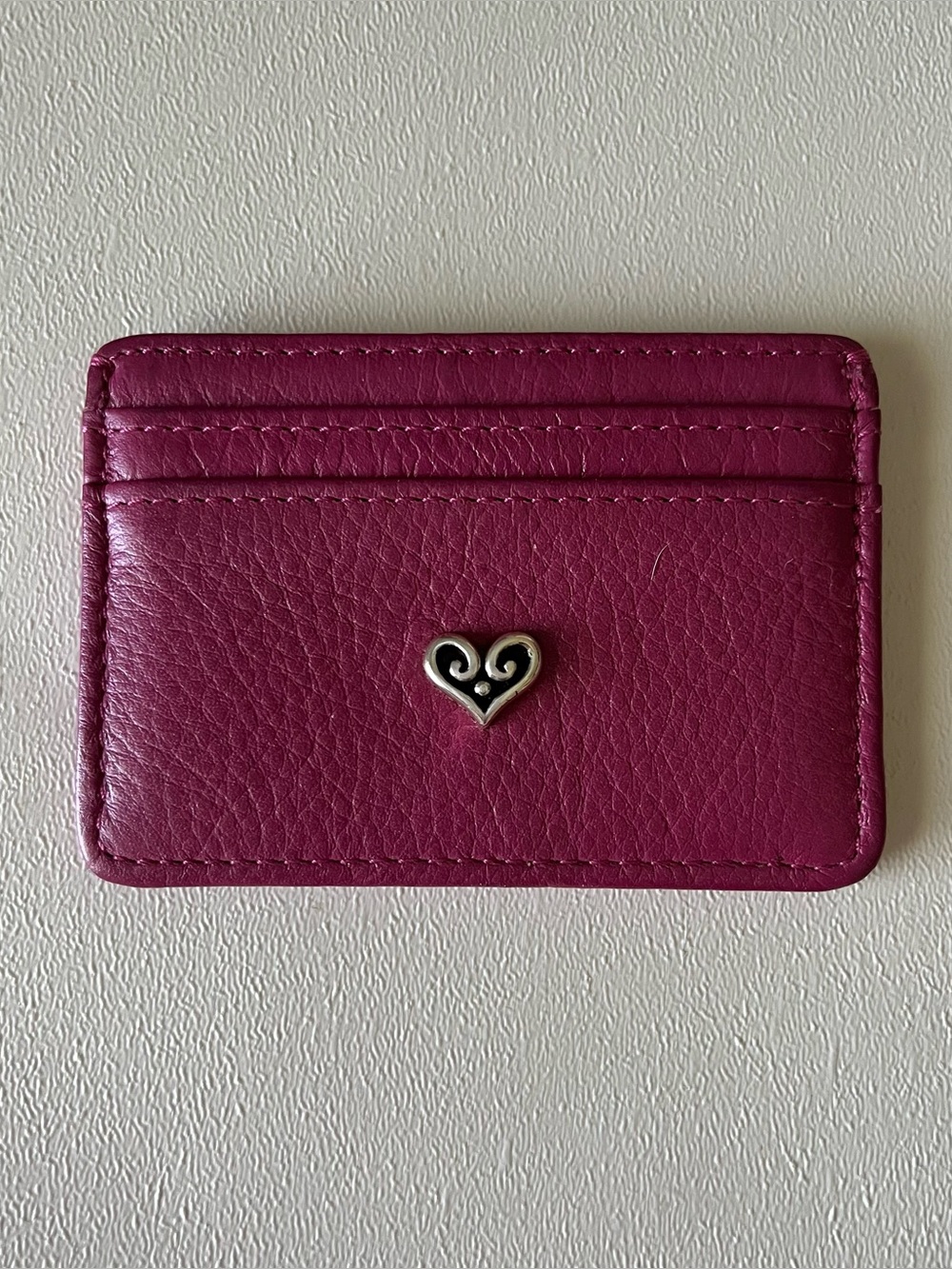 Brighton B Wishes Card Case Pink
